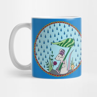 Mouse in the Rain Mug